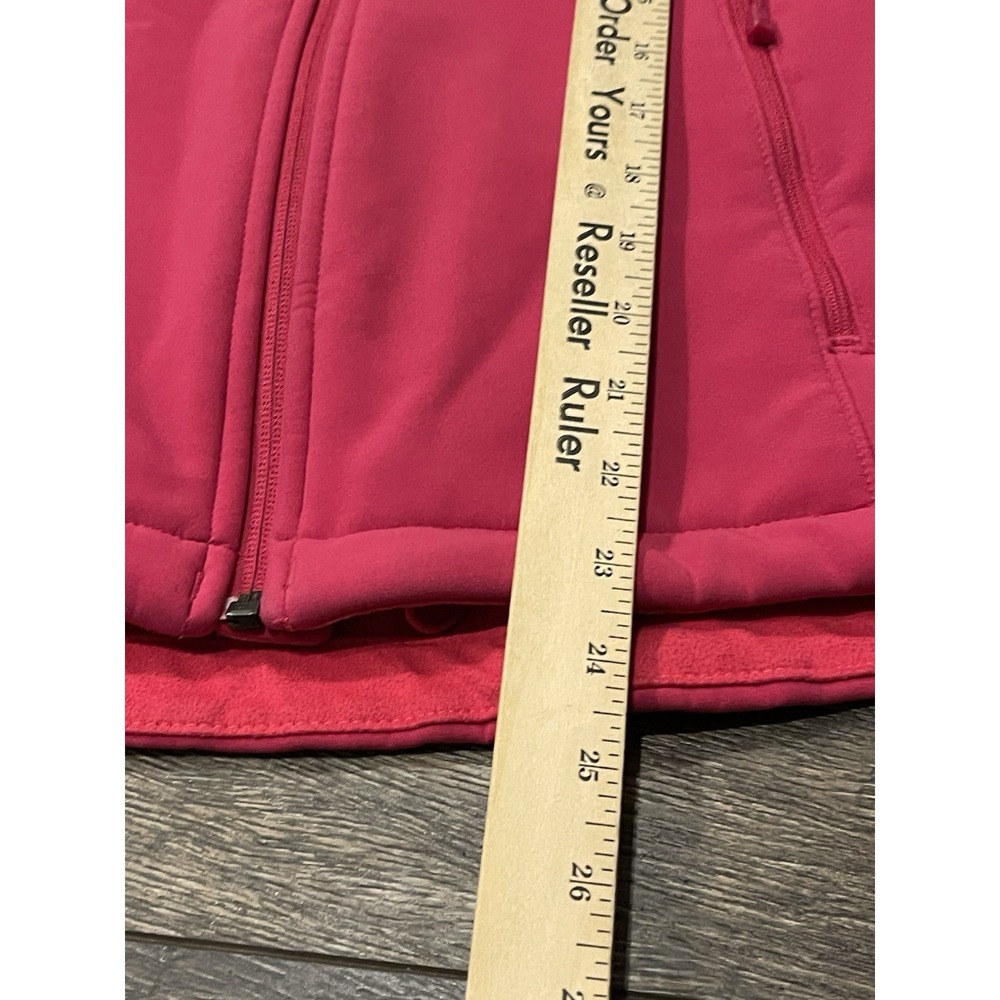 The North Face Jacket Womens Small Pink Softshell Fleece Lined Hooded WindWall - Picture 7 of 11